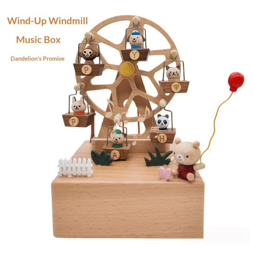 2-2 Cute Animal Ferris Wheel Music Box