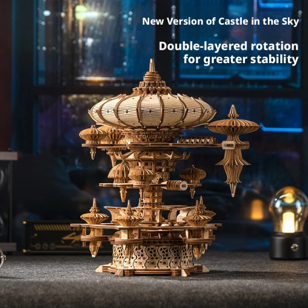 主图2 DIY Floating Fantasy Castle Mechanical Decor Gift