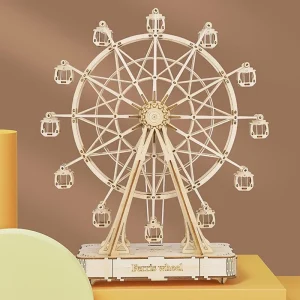 主图4 DIY 3D Wooden Ferris Wheel Puzzle