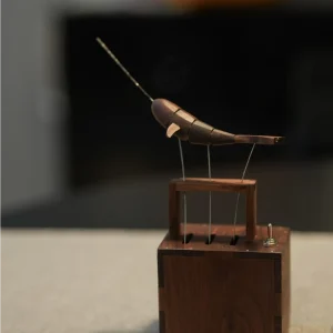 主图4 Vintage Wooden Swordfish Automaton