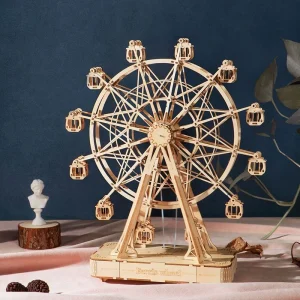 主图5 DIY 3D Wooden Ferris Wheel Puzzle