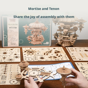 主图5 DIY Floating Fantasy Castle Mechanical Decor Gift