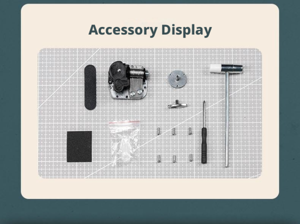 详情图9 DIY Floating Fantasy Castle Mechanical Decor Gift